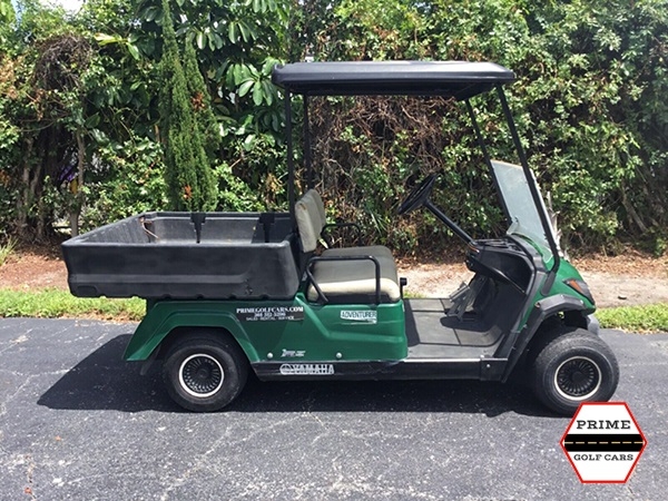 Yamaha Utility Box Bed Cart affordable golf cart rental, golf cart rent kentucky